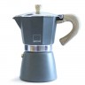 Гейзерная кофеварка Gnali Zani VENEZIA серая на 9 чашек (360 мл)