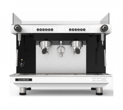 Кофемашина Sanremo Zoe SED (автомат) 2 высокие гр. белая