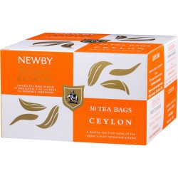 Чай черный Newby Ceylon / Цейлон Пакетики для чашек (50 шт.)