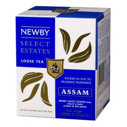 Чай черный Newby Assam  / Ассам Картонная упаковка (100 гр.)