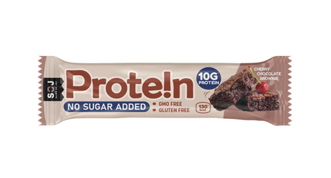 Протеиновый батончик SOJ PROTEIN bar вишневый брауни (40г)