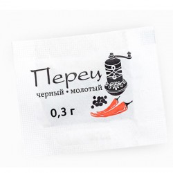 Перец порционный молотый 0.3г (в коробке 5000шт)