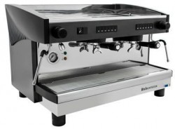 Кофемашина автомат Robustezza st2e/ черная+высокая группа 185мм+экономайзер мультифазная