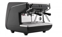Кофемашина appia life compact 2gr v/ черный+экономайзер+высокая группа 1ф 167631