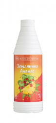 Основа для напитков ProffSyrup Земляника-Ананас 1 кг